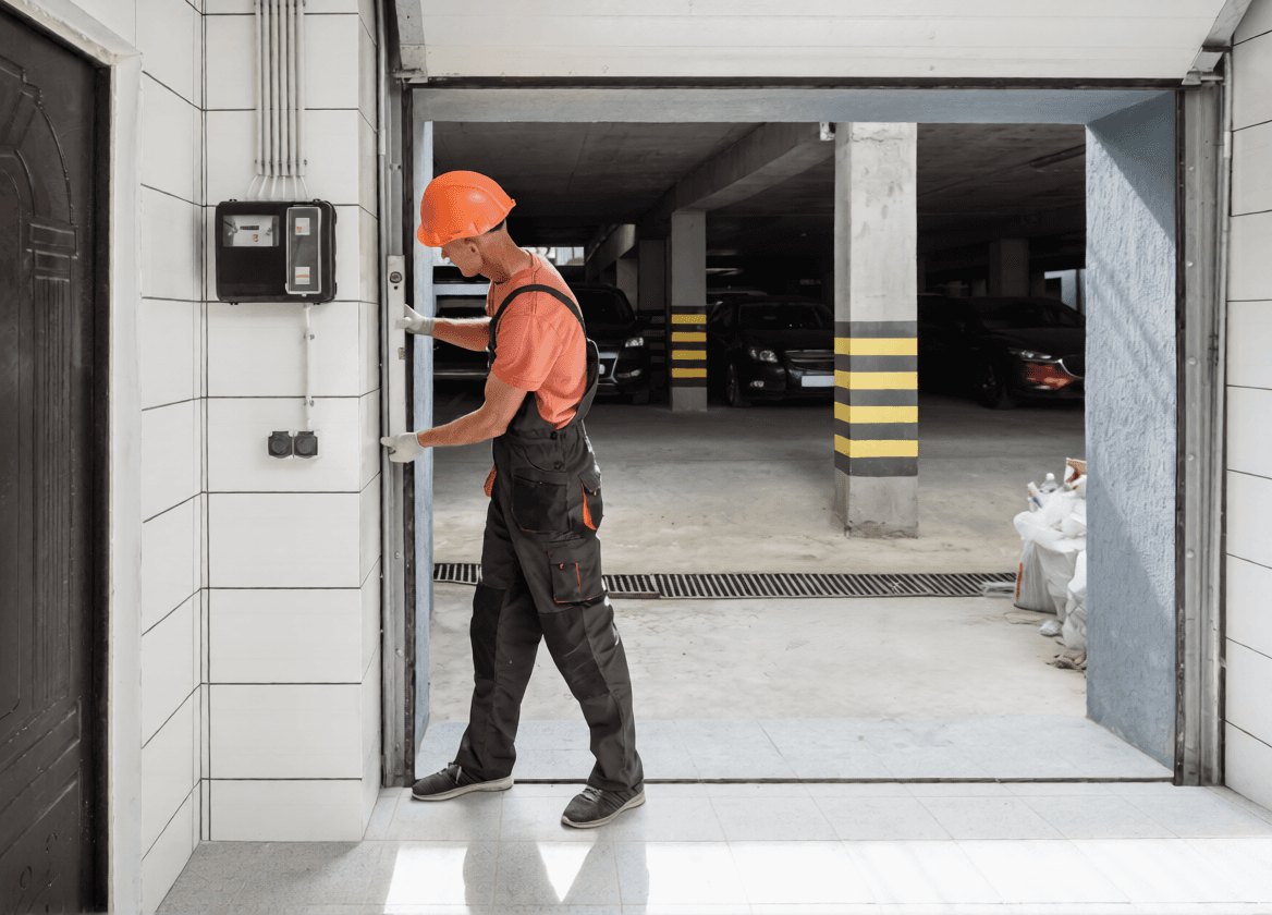 Garage Door Off Track Repair